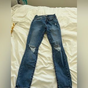 Pacsun blue ripped jeans